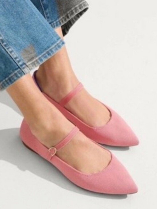 Rothy's Shoes - Rothy's The Point Mary Jane Flats Tulip Pink Size 7.5